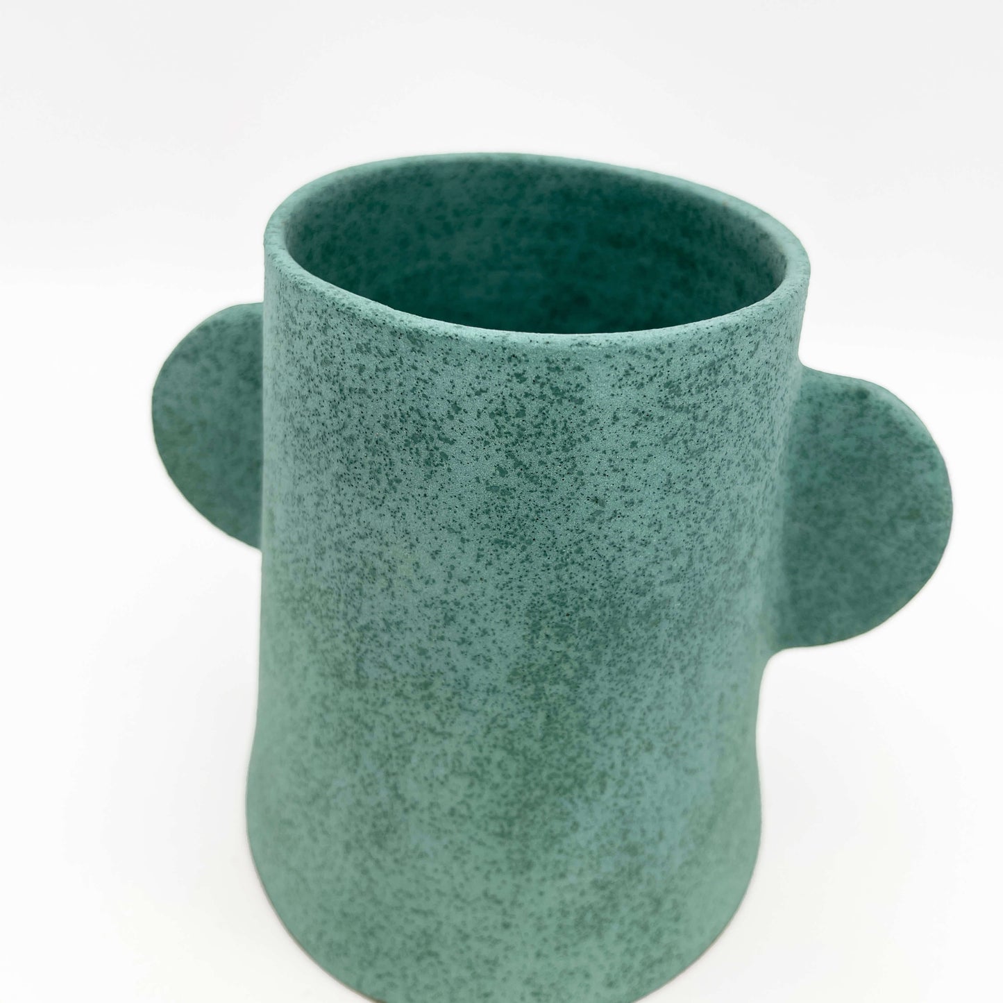 Big Ears Vase - Speckled Green
