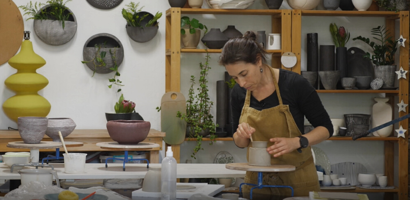 Load video: A video about my journey from architecture to ceramics
