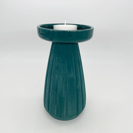 Luna Candle Holder - Emerald