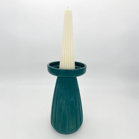 Luna Candle Holder - Emerald