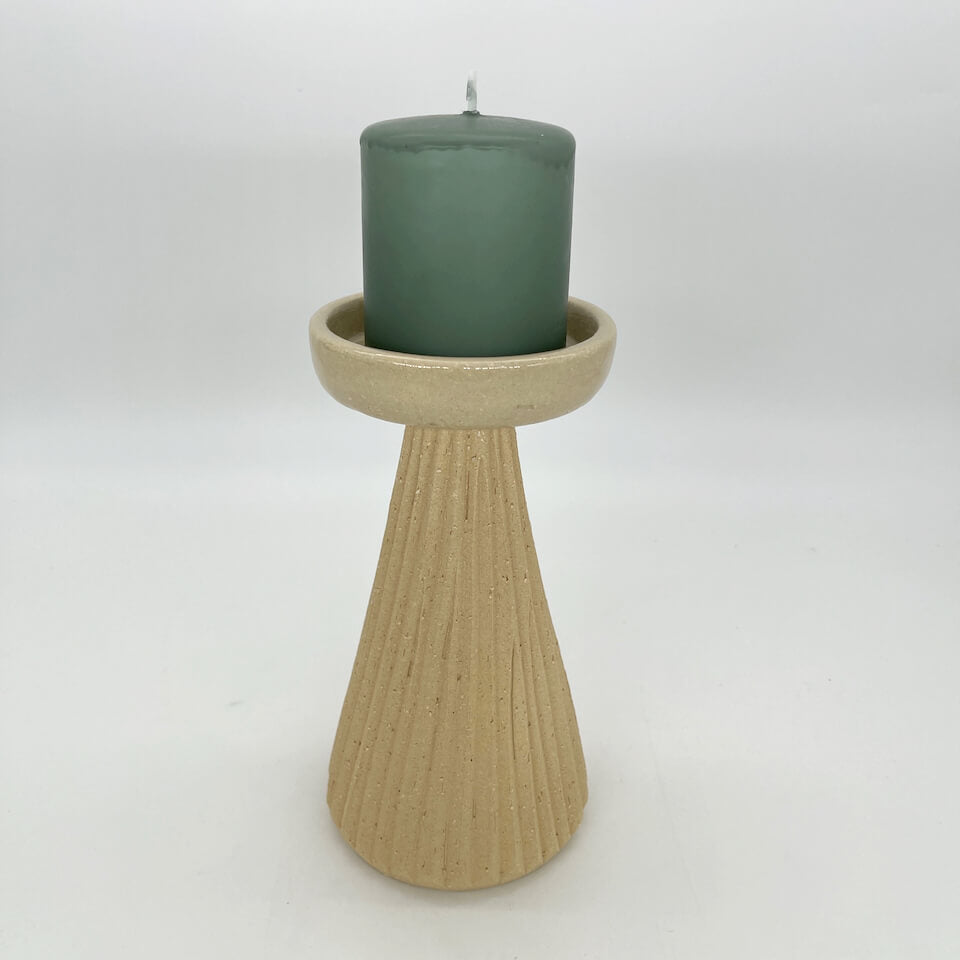 Luna Candle Holder - Sand