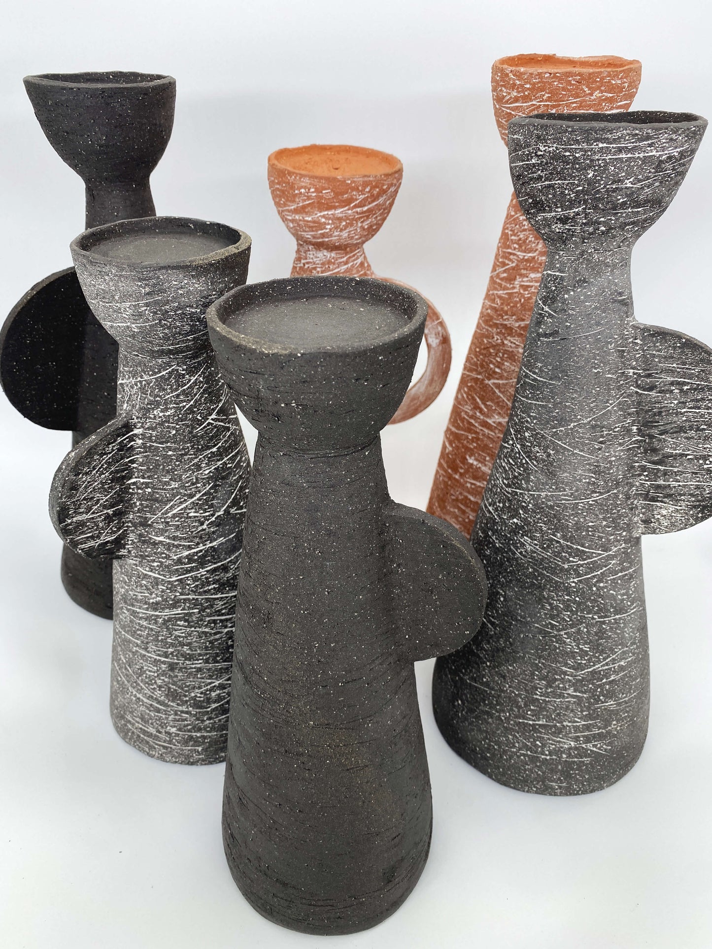 Ceramic candle holders