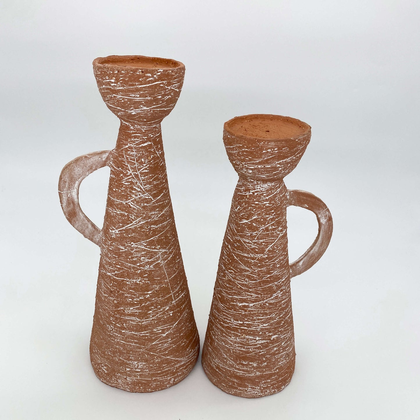 Ceramic candle holders