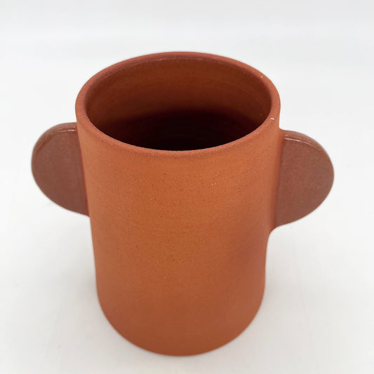 Big Ear Vase - Terracotta Glazed