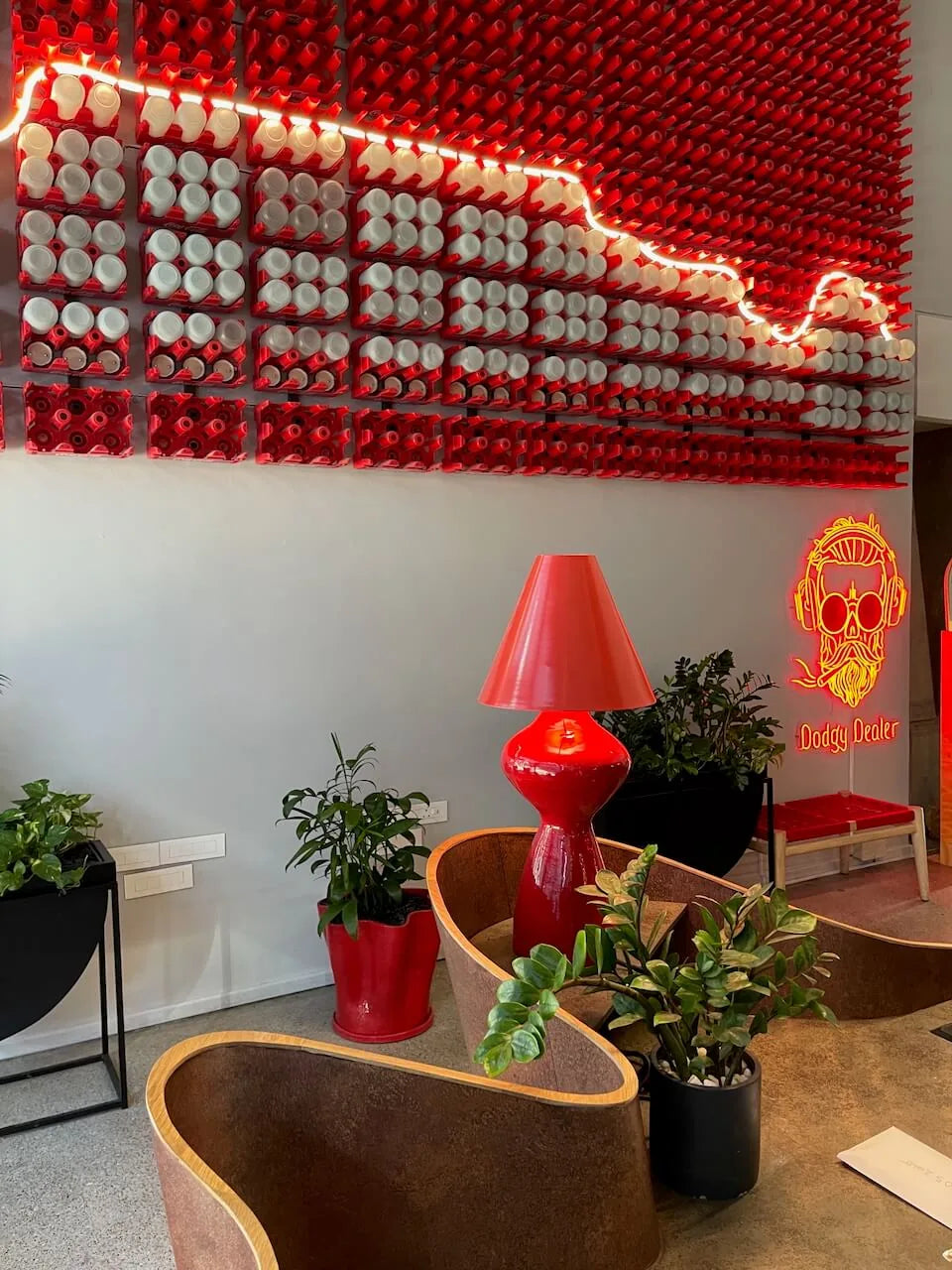 Lamp Base and planters